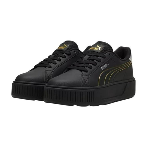 Puma Zapatillas Karmen Metallic Shine Negro EU 38 Mujer