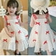 thumbnail image 3 of Vestido de fiesta de estilo coreano de verano con escote cuadrado y estampado a cuadros para niñas, vestido sin mangas con lazo y encaje, vestidos de verano para niñas, 3 of 5