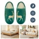 thumbnail image 1 of Pantallas Casas Esponjosas para Anti Slip Elk Xmas Tree Fehip Slippers Niñas, 1 of 9