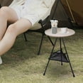 thumbnail image 1 of Mesa de picnic plegable Cola para camping con bolsillo de malla, 1 of 8