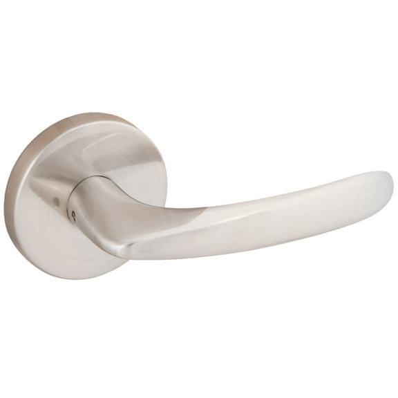 Modern Torino Dummy Door Lever (Satin Nickel)