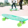 thumbnail image 3 of LYUMO Petite Planche à Roulettes Poisson, Planche à Roulettes de Danse de Rue, Longboard Petite Planche à Roulettes Poisson Planche Portative pour Jeunes Enfants Débutants avec Clignotant, 3 of 10