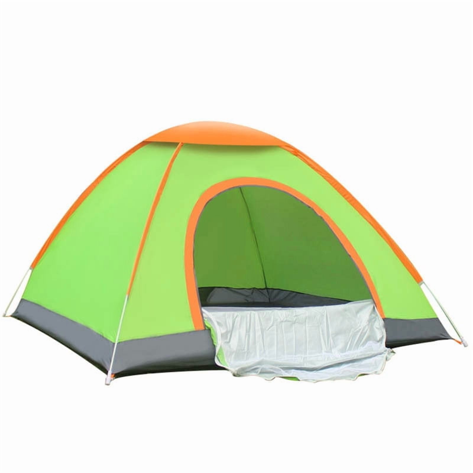 Hand Throw Two Seconds Quick Open Automatic Tent Double Person Single Door Throw Tent 1-3 Person Outdoor Camping Throw Open Automatic Tent