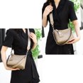 thumbnail image 2 of URSOFINE Women's Genuine Leather Crossbody Shoulder Bag, Multi-Wear Purse with Adjustable Straps, 3 Colors, 2 of 7