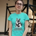 thumbnail image 3 of Tee Hunt Life is Better with My German Shepherd T-Shirt Dog Lover Pet Women's T-Shirt Tee, Light Blue, Large, 3 of 5