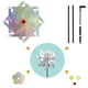 thumbnail image 4 of Molinillo de viento repelente Irfora 10 piezas repelente de aves molinillo reflectante brillante Pin ruedas protegen jardín planta flor pájaro Rpellent molino de viento decoración de jardín Irfora Molinillo de viento repelente, 4 of 6