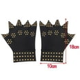 thumbnail image 3 of Arthritis Gloves Magnetic Anti-Arthritis Therapeutic Therapy Fingerless Gloves Relief Hand Pain, 1 Pair, 3 of 8