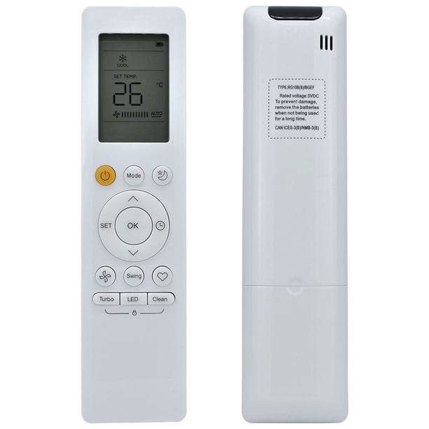 Control Remoto De Acondicionador Rg70a Bgef Compatible Con R | Cuotas
