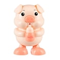 thumbnail image 1 of TIELUTT Cute Bunny/Pig Musical Toys | Light Up Musical Crawling Toys | Music Development Interactive Toddler Learning Ages 2-4 Multiplication Alphabet Board Wooden 100s Chart Board Games for Toddlers, 1 of 5