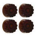 thumbnail image 4 of Bass Knob, Easy To Replace Professional Guitar Knob Lightweight Easy Using 4Pcs  For Replacement Yellow,Tan,White,Brown,Black, 4 of 8