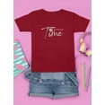 thumbnail image 3 of Good Think Take A Time T-Shirt Juniors -Image by Shutterstock,  Large, 3 of 4