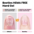 thumbnail image 2 of Gel Duro para Uñas Beetles Sin HEMA 30 mL 9 en 1 Rosa, 2 of 7