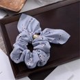 thumbnail image 3 of Women Elastic Hair Rope Ring Tie Scrunchie Ponytail Holder Hair Band Headband, 3 of 9