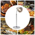 thumbnail image 5 of Fichiouy Food Heat Lamp with 250W Bulb Commercial Food Warmer Lamp with Single Head & Flexible Arm Electric Portable Infrared Heating Lamp for Buffet Restaurant Parties, 5 of 13