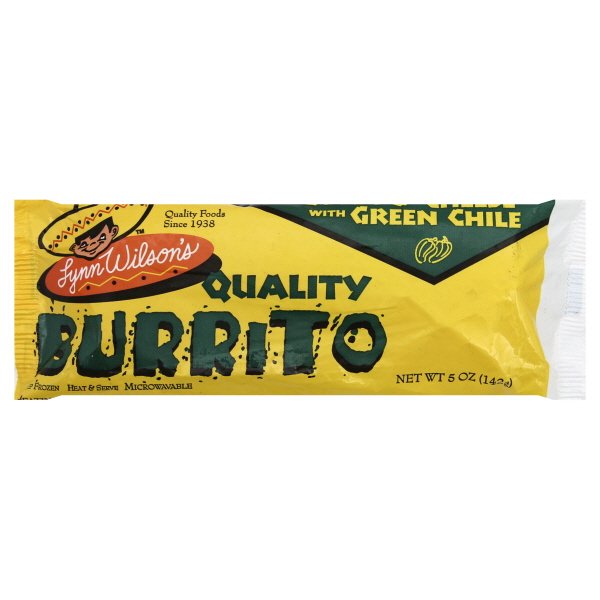 Lynn Wilson Green Chili Burrito