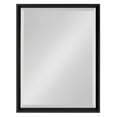 thumbnail image 3 of Kate and Laurel Calter Modern Decorative Framed Beveled Wall Mirror, 19.5x25.5 Black, 3 of 7