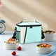 thumbnail image 5 of Xihbxyly Bolsa Térmica para Almuerzo, Bandolera de Picnic de Gran Capacidad, Diseño Impermeable y a Prueba de Fugas, Forro Suave y Duradero con Aislamiento de Aluminio, Ideal para Trabajo, Camping y, 5 of 6