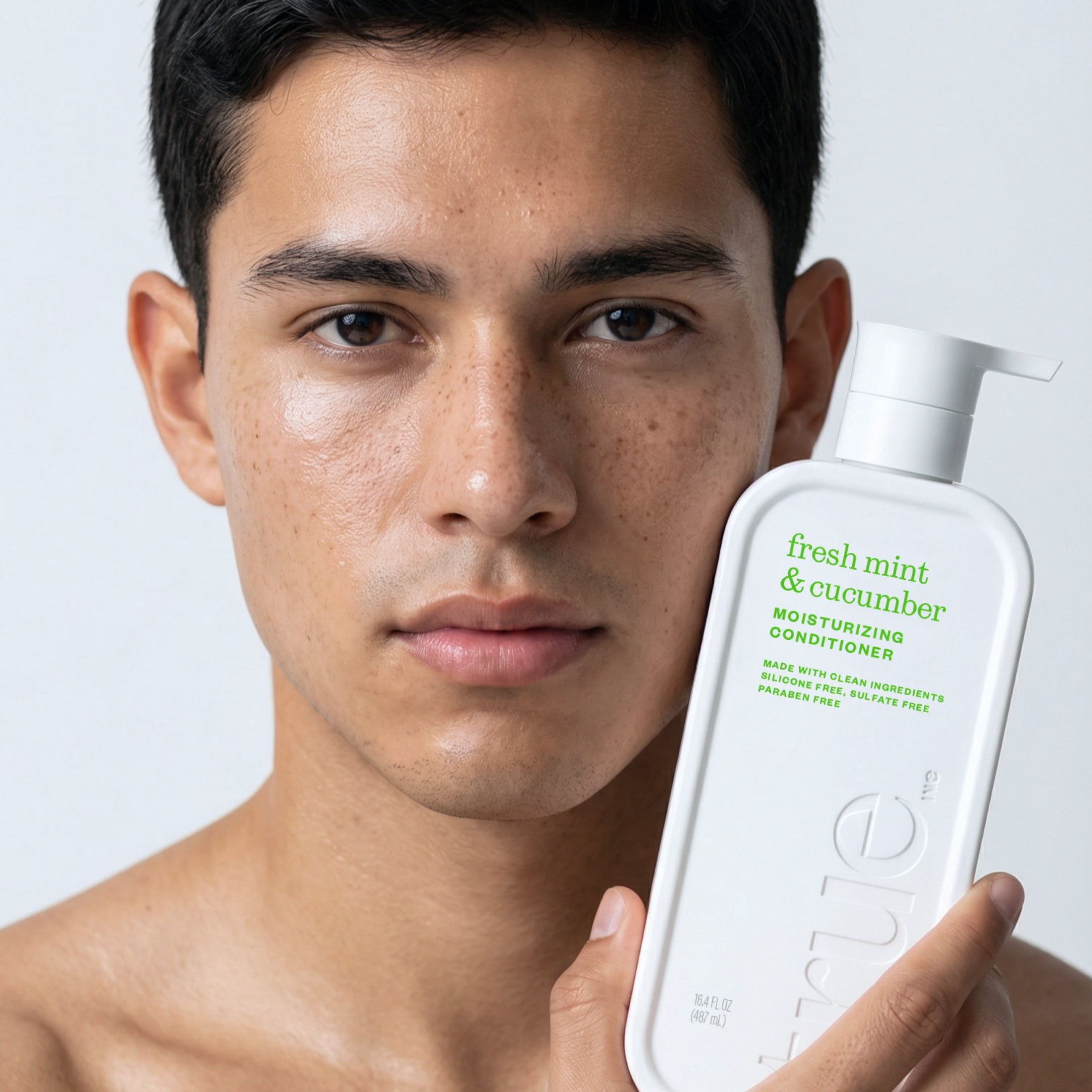 True Fresh Mint & Cucumber Moisturizing Conditioner - Moisturizing and Hydrating Formula for Women & Men, 16.4 fl oz