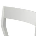 thumbnail image 4 of Plank+Beam Solid Wood Dining Chair Frame (2 Pack), White with Slate Cushion, 4 of 10