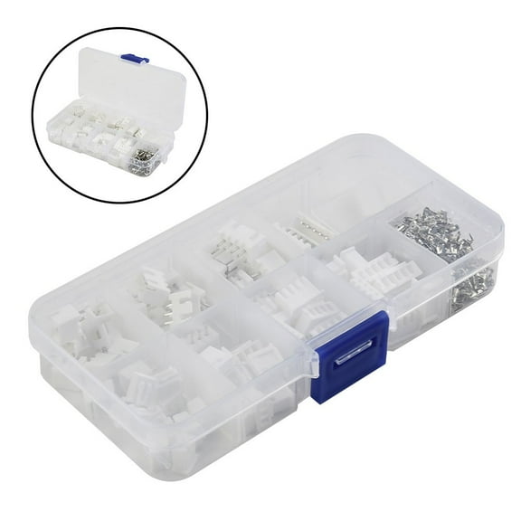 230Pcs for Jst Xh2.54Mm 2 3 4 5 Pin Board Connectors Plug Mini Male Female Kit