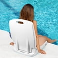 thumbnail image 6 of Foldable Adult Pool Seat Portable Poolside Chair Stadium Seats with Back Support for Poolside Tailgating Beach Camping Picnic Chair Indoor Outdoor, White, 6 of 8