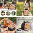 thumbnail image 3 of Jeiento Girls Backpack And Lunch Box Set Water Resistant School Backpack with Padded Straps Boys Bookbags 5Pcs Back to School Supplies, Strawberry Capybara, 3 of 6