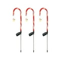 thumbnail image 1 of 3Pcs Candy Cane Pathway Lights 8 Lighting Modes Christmas Stakes Light for Party C, 1 of 9