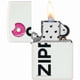 thumbnail image 2 of Zippo Blanco Diseño Rosquilla Mordida, 100% U S A, 2 of 3