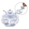 thumbnail image 4 of Utensilios de comedor Zulema Juego de tazas blanco, 4 of 8