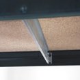thumbnail image 3 of AR Shelving Fiberboard Deck Shelving, 36in.W x 18in.D x 71in.H, 4 Shelves, 1000-Lb. Capacity per Shelf, Model# RIVET 90/45, 3 of 6