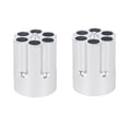 thumbnail image 1 of 2X Porte-Stylo Cylindre Revolver avec 6 Emplacements Porte-Stylo Design Cylindre Robuste, 1 of 5