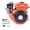 Orange, variant on AKWH 5HP 247CC 4 Stroke Diesel Engine,173F 3600W Heavy Duty Single Cylinder Diesel Motor Engine For Small Agricultural Machinery (Black)