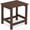 Coffee, variant on KINGYES Outdoor Side Table, Small Outdoor Table for Patio, Adirondack Side Tables for Outside or Indoor, Weather Resistant Easy Maintenance