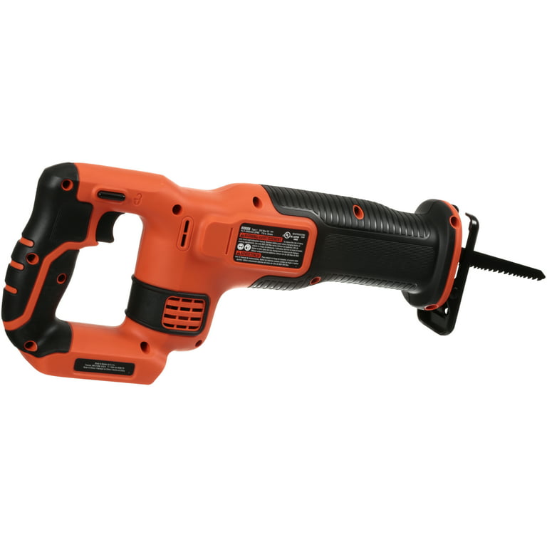 BLACK+DECKER BDCR20C 20V MAX* Reciprocating Saw with Battery, Charger and  20-Volt MAX Extended Run Time Lithium-Ion Cordless To