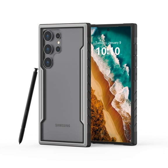 JTCASES for Samsung Galaxy S21 Case 6.2" 5G Phone 2021, Military Grade Shockproof Impact Resistant Corners Wireless Charging Non-Slip Grip Cover, Grayblack