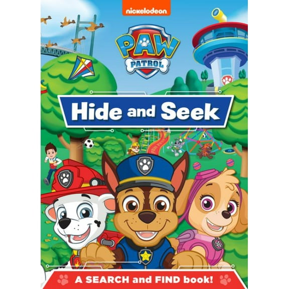 Paw Patrol,Paw Patrol,Paw Patrol PAW Patrol Hide and Seek: A Search and Find Book (Paperback)