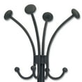 thumbnail image 2 of Viena Coat Stand, Eight Knobs, Steel, 16w X 16d X 70.5h, Black, 2 of 4