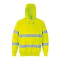 thumbnail image 3 of Portwest B304 High Visibility Reflective Hooded Sweatshirt Yellow, X-Large, 3 of 3