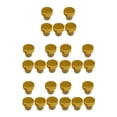thumbnail image 1 of kurtrusly Versatile 5-Piece T-shape Wine Stopper Silicone Plug Cork Bottle Stopper Cap Collection Golden 5Set, 1 of 6