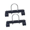 thumbnail image 2 of GROWTH TANK 2 Pcs Roues Pivotantes Chauffantes Roues Rotatives à 360 Degrés Support de Poulie Mobile Robuste Noir, 2 of 7