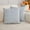Light Blue, variant on Xukmct 2 Pack Linen Square Pillow Cover with Zipper, Solid Color Decorative Cushion Case for Couch Patio Sofa, 18 x 18 inch, Orange