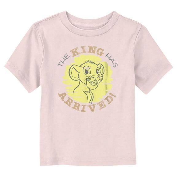Toddler's Lion King Simba Has Arrived  Graphic Tee Light Pink 3T