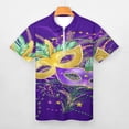 thumbnail image 3 of Lent Approaches Men Zipper T-shirt Summer Casual Short Sleeve T-shirt Top, 3 of 7