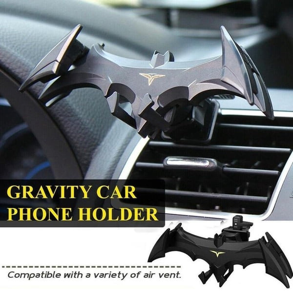 Bat Auto Phone Mount Car Air Vent Bat Shape Gravity Phone Holder Clamp
