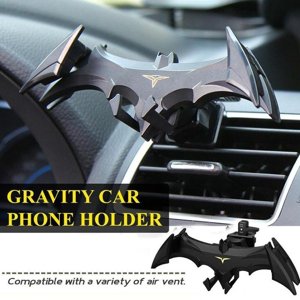 Bat Auto Phone Mount Car Air Vent Bat Shape Gravity Phone Holder Clamp