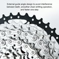 thumbnail image 3 of Aoanydony Stylish Enhanced Safety Carbon Steel Bicycle Chain For Easy Riding Mountain Bike Chains gold 8 Speed, 3 of 6