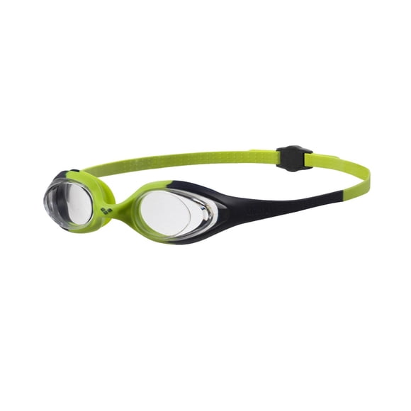 Arena Jr. Spider anteojos de natación, Navy/Clear/Citronella, Una talla multicolor