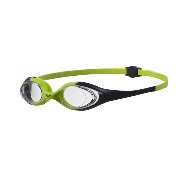 Arena Jr. Spider anteojos de natación, Navy/Clear/Citronella, Una talla multicolor