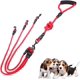 thumbnail image 1 of Correa para Perros 3 En 1, Correa para Perros Desmontable, con Acoplador Desmontable Ajustable, Correa De 3 Vías, Correa para Perros De Nylon Triple Ajustable, para Uno, Dos, Tres Perros Caminando, 1 of 5