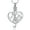 A-Silver, variant on Treble Clef Music Note Urn Necklace for Ashes for Women Men Stainless Steel Cremation Jewelry Memorial Keepsake Pendant for Music Lover Ashes Holder